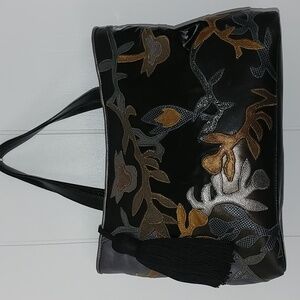 Sharif Black Hand Bag